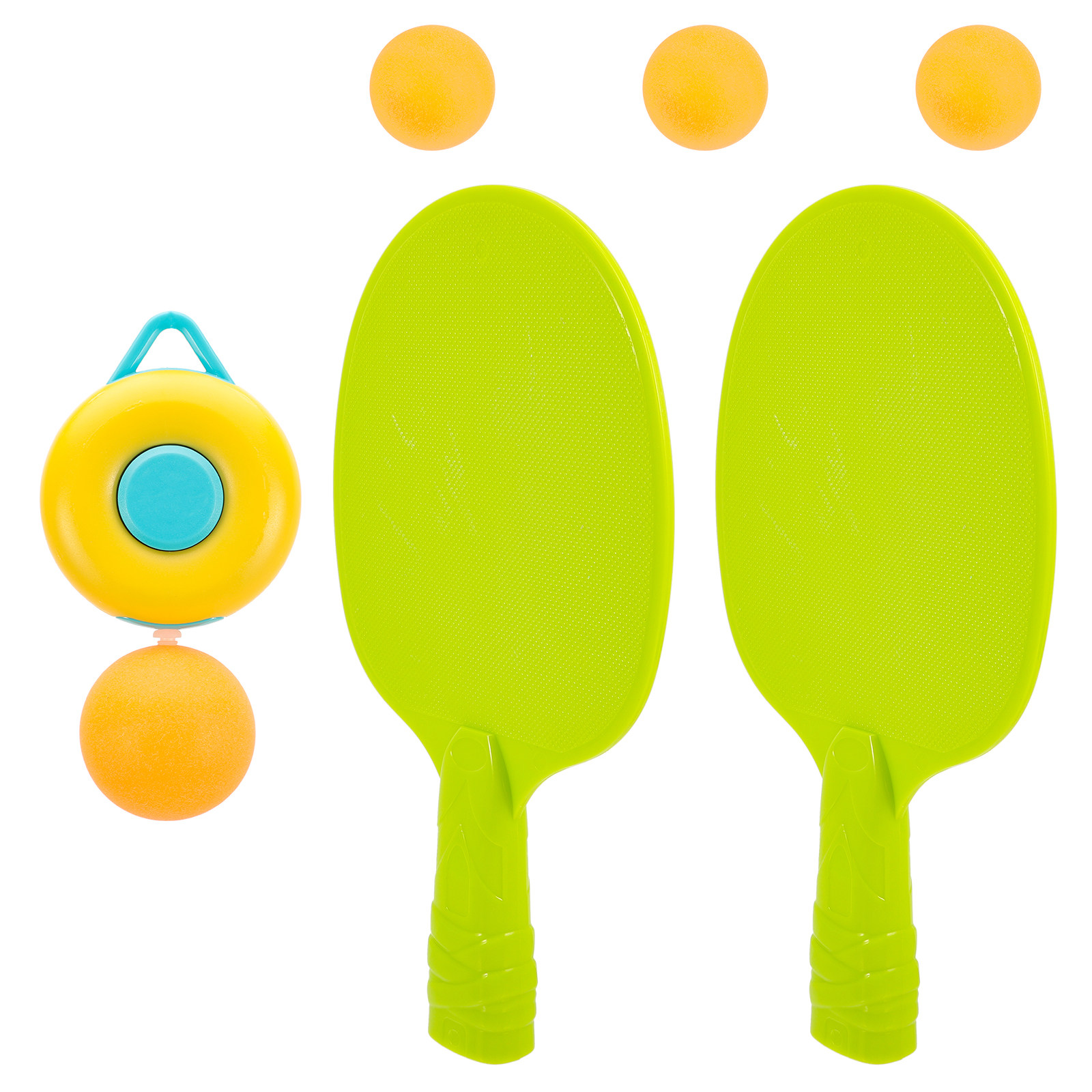 Table Tennis Kit - 1Set Hanging Pingpong Trainer Kit Indoor