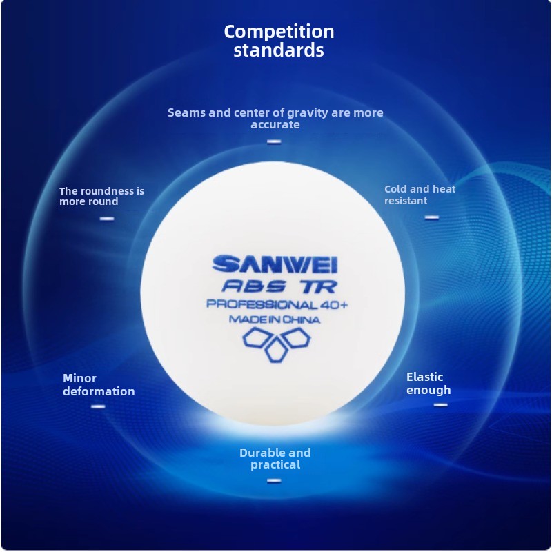 50 100 pcs Sanwei New Material - đánh giá và giá Table Tennis Game Pc