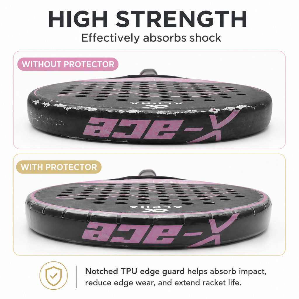 X-ACE Padel Racket Edge Guard  - đánh giá và giá Side Tape Racket