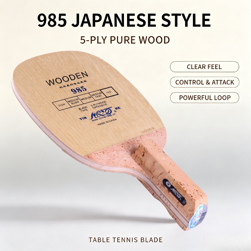 YINHE 985 Japanese Penhold Tab - đánh giá và giá Table Tennis Market