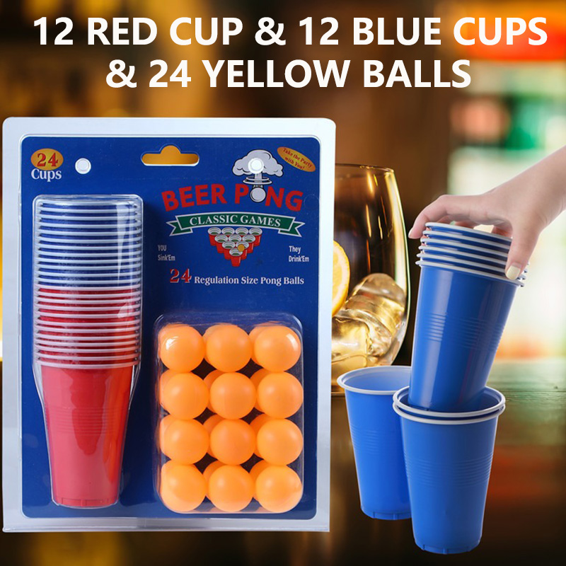 Beer Pong Game Set & Party Cup - đánh giá và giá Table Tennis Kit