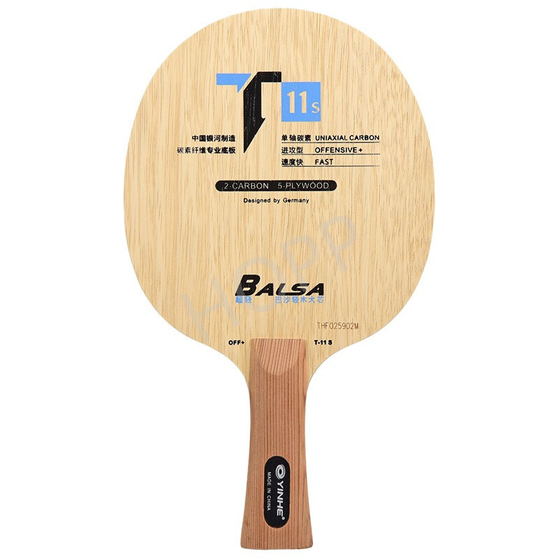 YINHE T-11 T11S (Balsa Trọng L - đánh giá và giá Stiga Carbon Blade