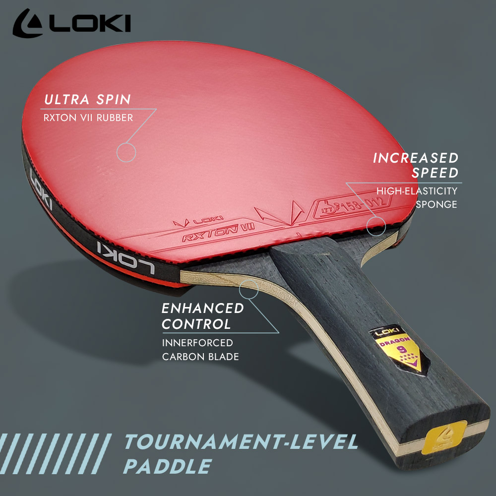 LOKI 9 Star Table Tennis Racke - đánh giá và giá Table Tennis Zhang Jike