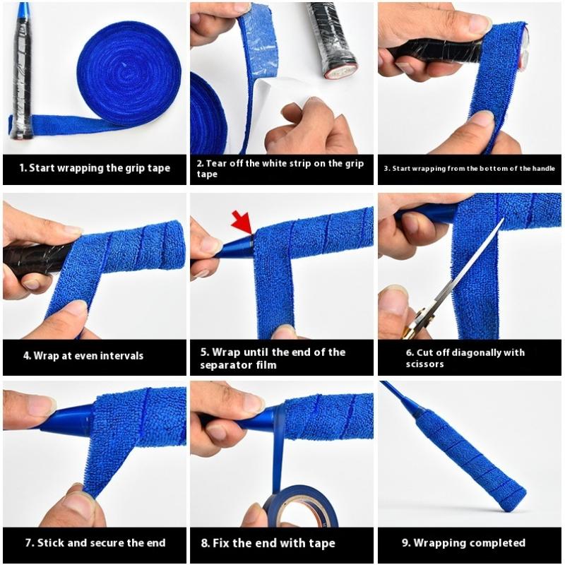*New 1Set 5m/10m Towel Glue Gr - đánh giá và giá Side Tape Racket