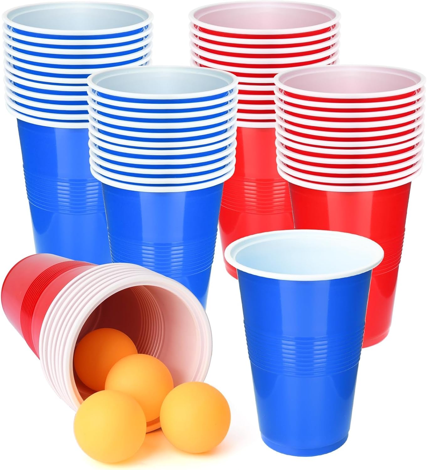 60 Pcs 16 Oz Plastic Party Cup - đánh giá và giá Table Tennis Kit
