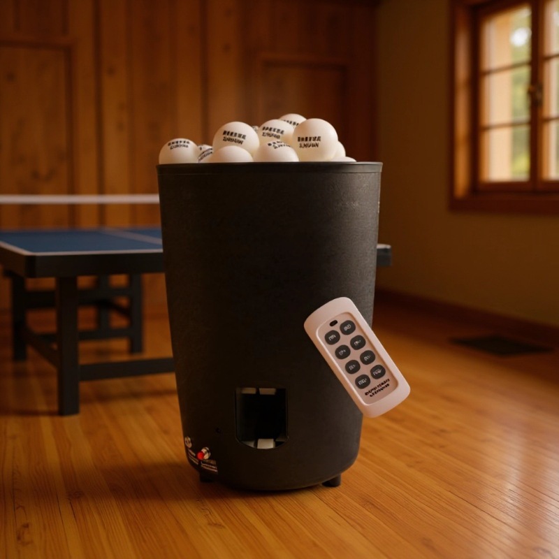 Portable Table Tennis Ball Mac - đánh giá và giá Robot Ball Machine