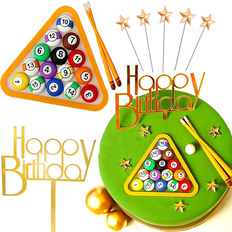 Billiard Ball Cake Decoration  - đánh giá và giá Table Tennis Market