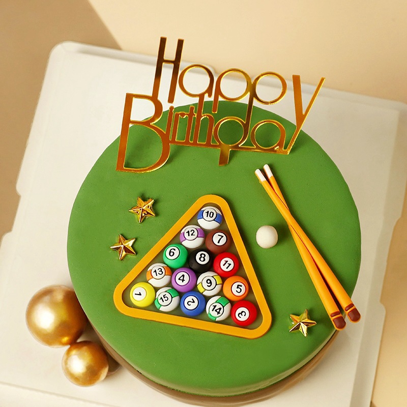 Billiard Ball Cake Decoration  - đánh giá và giá Table Tennis Market