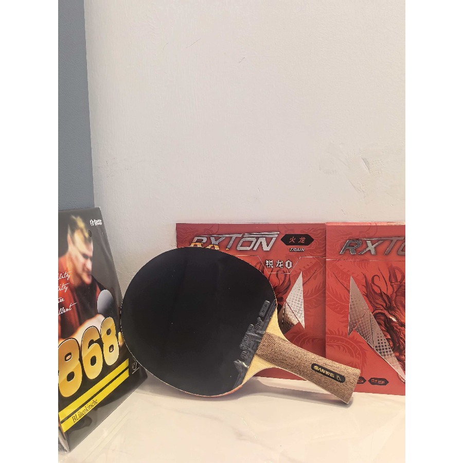 Genuine SANWEI 502E Ping Pong  - đánh giá và giá Table Tennis Kit