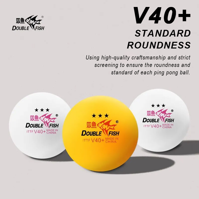 DOUBLE FISH 3 Star V40+ 30/50/ - đánh giá và giá Table Tennis Game Pc