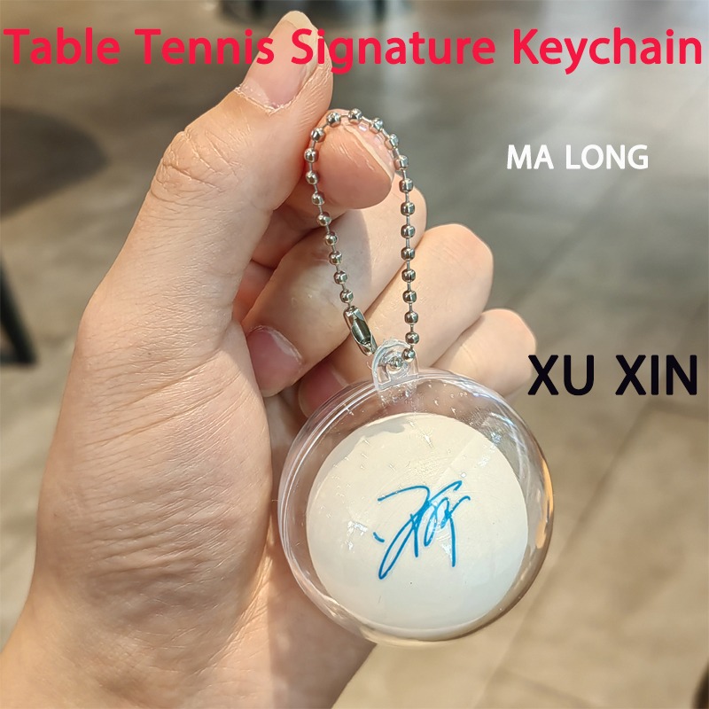 Table Tennis Signature Keychai - đánh giá và giá Table Tennis Zhang Jike