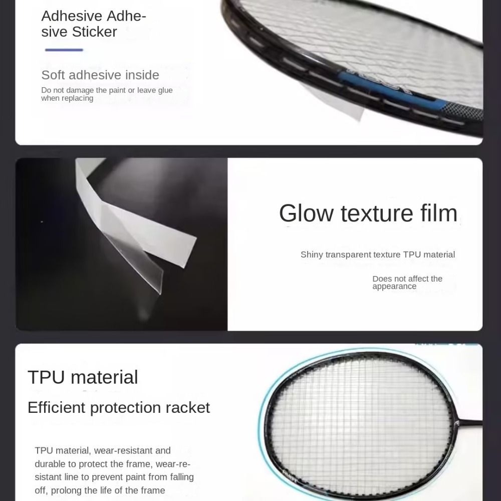 Transparent Racket Edge Tape S - đánh giá và giá Side Tape Racket