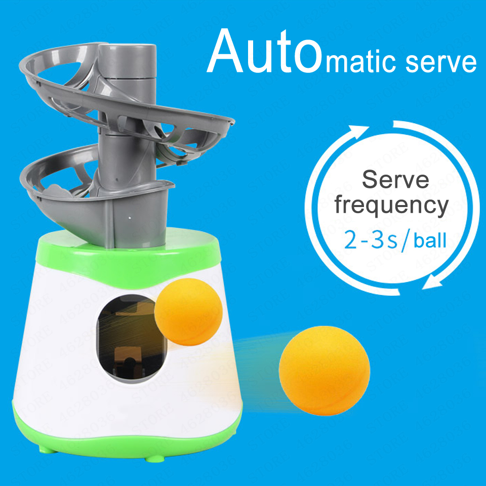 4*AA Battery Mini Table Tennis - đánh giá và giá Robot Ball Machine