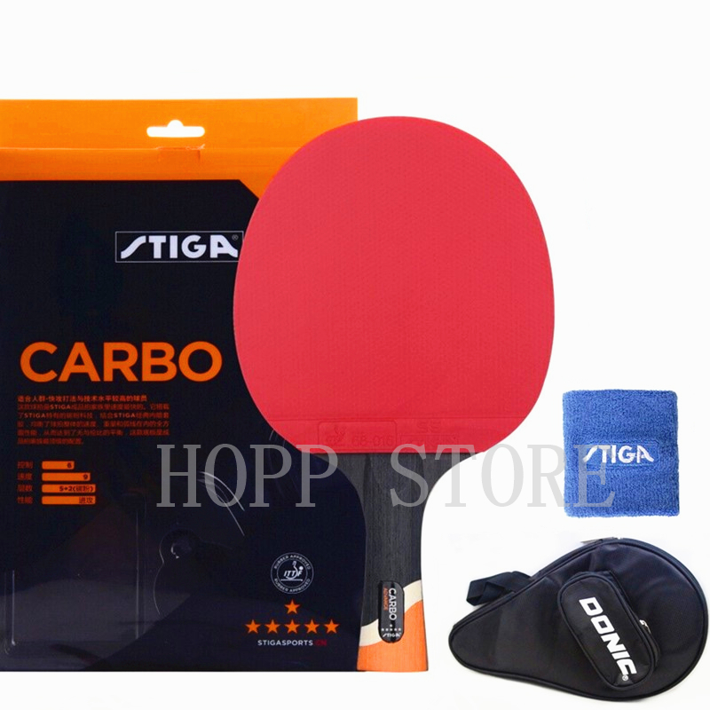 Mặt Vợt STIGA 6 Ngôi Sao Vợt T - đánh giá và giá Stiga Carbon Blade